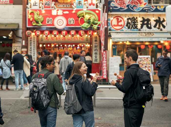 When you visit Osaka, you're diving into an adventure