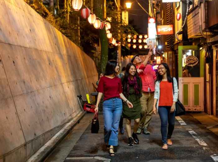 Step into the Tokyo nightlife scene with your own night