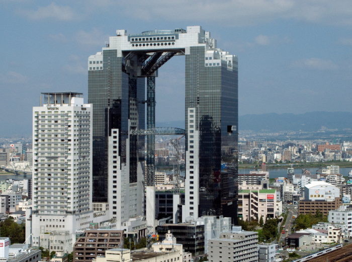 Visit the Umeda Sky Building in Osaka, Japan