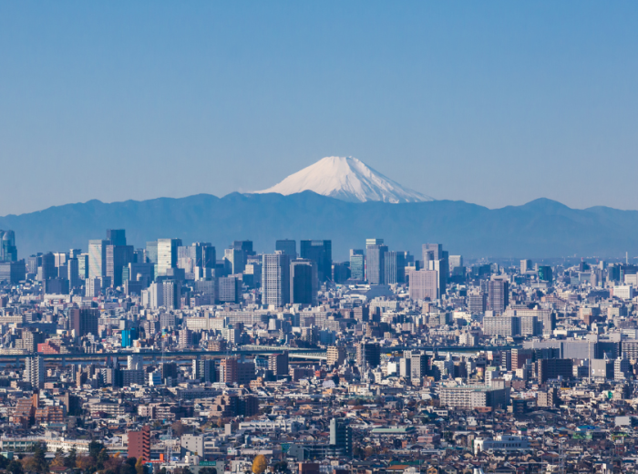 Marvelous view of Mount Fuji