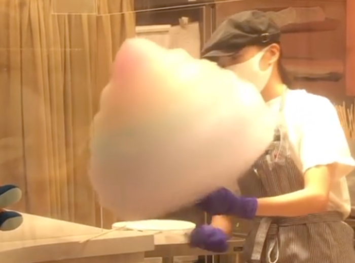 Rainbow Cotton Candy