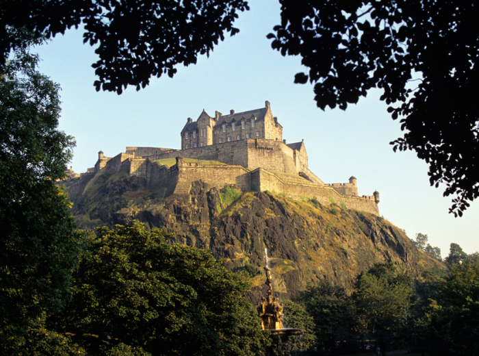 Edinburgh Castle and George Hariot’s School