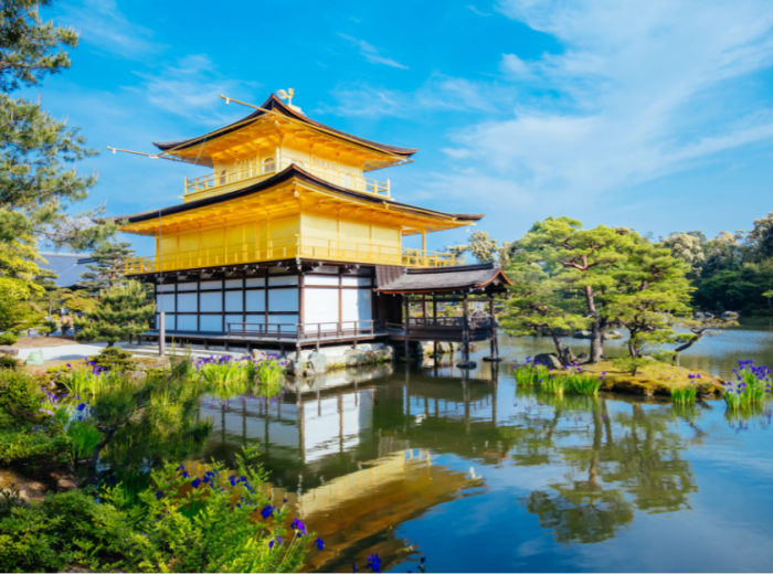 Marvel at the beauty of Kinkaku-ji