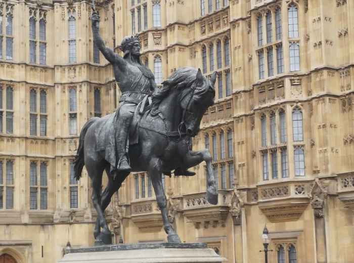 Trafalgar Square and Charles I