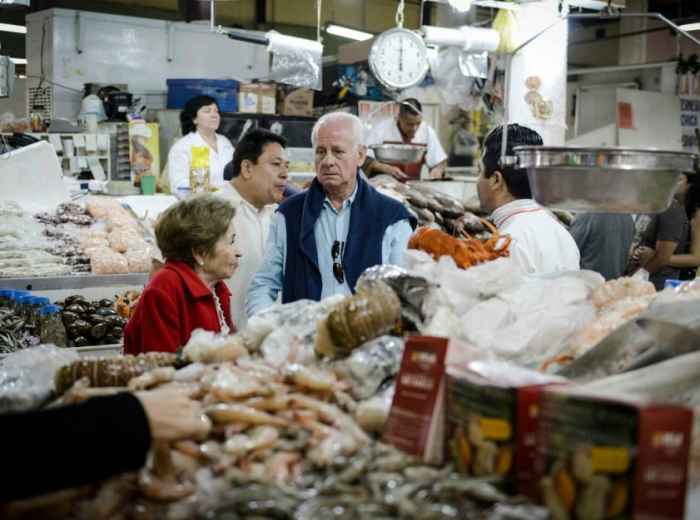 Fish market at Mercado de San Juan