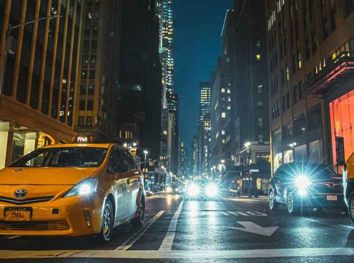 NYC Street at Night