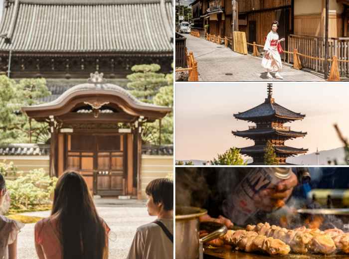 From the bustling food stalls to the serene temple grou