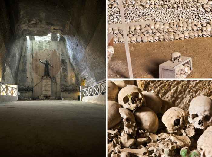 Fontanelle Cemetery Caves