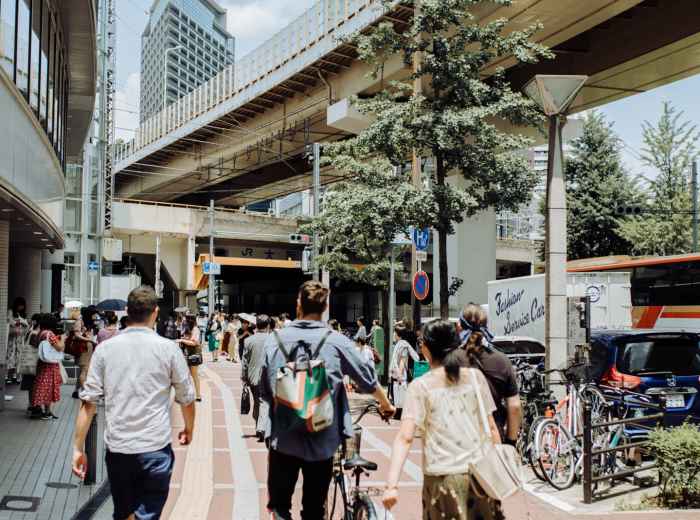 Guests exploring Osaka on a fully tailored City Unscripted's experience