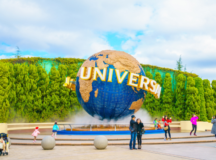 Universal Studios Japan on a sweltering Tuesday
