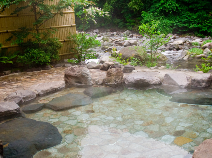 Hot spring.