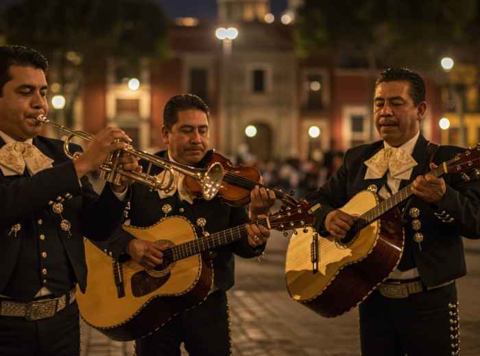 Mariachi playing in Garibaldi 