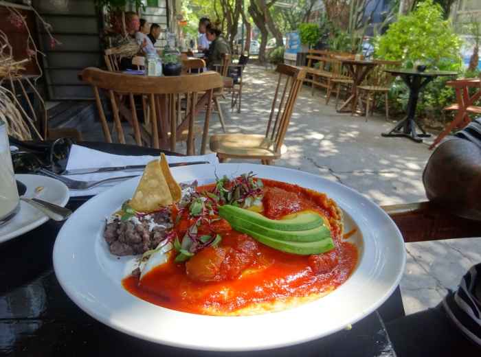 Huevos Rancheros in Colonia Condesa