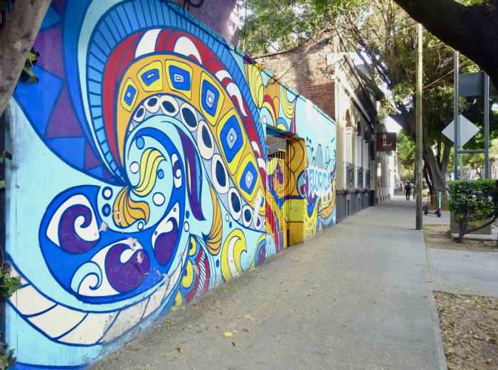 Street art in Colonia Roma