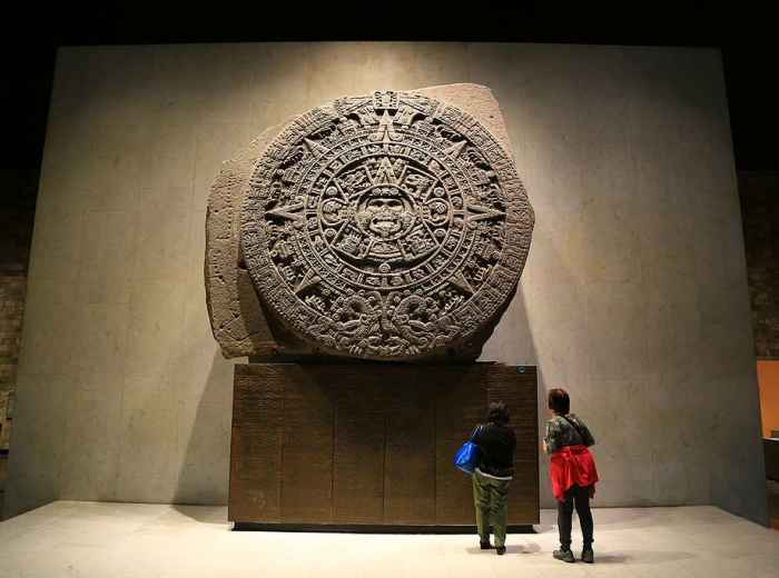 Aztec Calendar at the Museo Nacional de Antropología