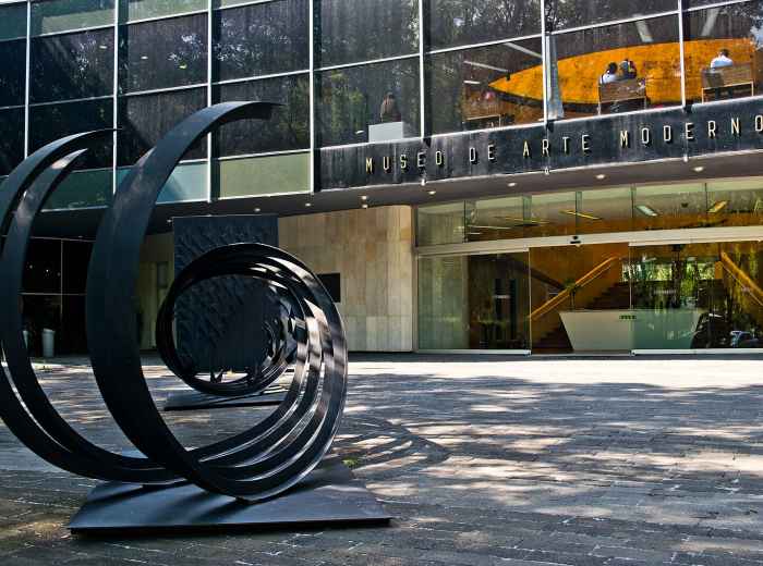 Museo de Arte Moderno Entrance. Photo by Gobierno CDMX via Wikicommons