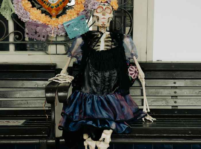 Universal Studios Japan decorated for Halloween with elaborate decorations and costumed visitors Photo by Huu Huynh by pexels