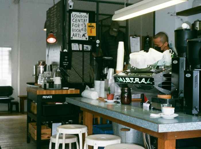 Historic coffee shop interior with vintage equipment Photo by Sy Chen on Unsplash