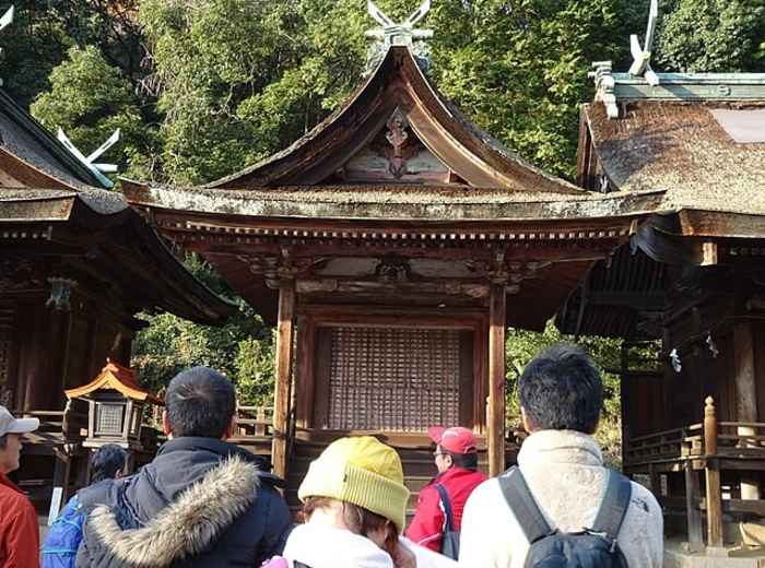 A traditional wooden signpost in Japanese and English marking a section of the Kumano Kodo trail  Tsucreator2 Creative Commons Attribution-Share Alike 4.0 