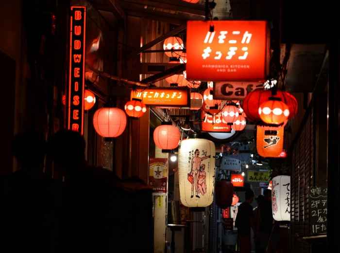 The entrance of an Izakaya.Image by href Pixabay