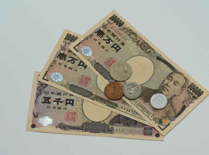 Japanese yen bills and coins arranged Photo by Q L on pexels