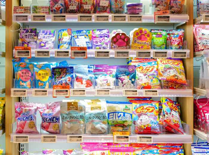 Close-up of Japanese convenience store meal shelf Photo by Declan Sun on Unsplash