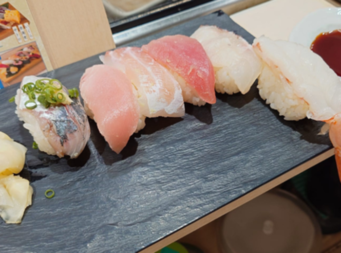 Fresh sushi from Endo Sushi