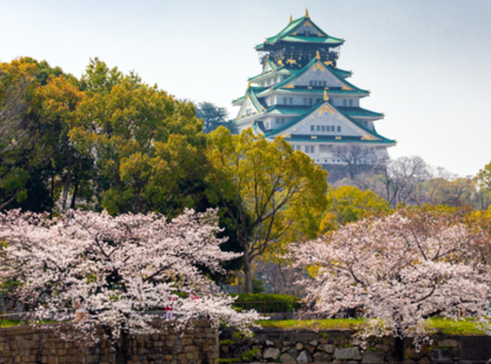 Early morning at Osaka Castle
