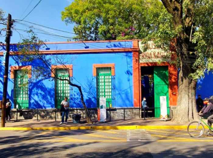 Frida Kahlo Museum (La Casa Azul) in Coyoacan