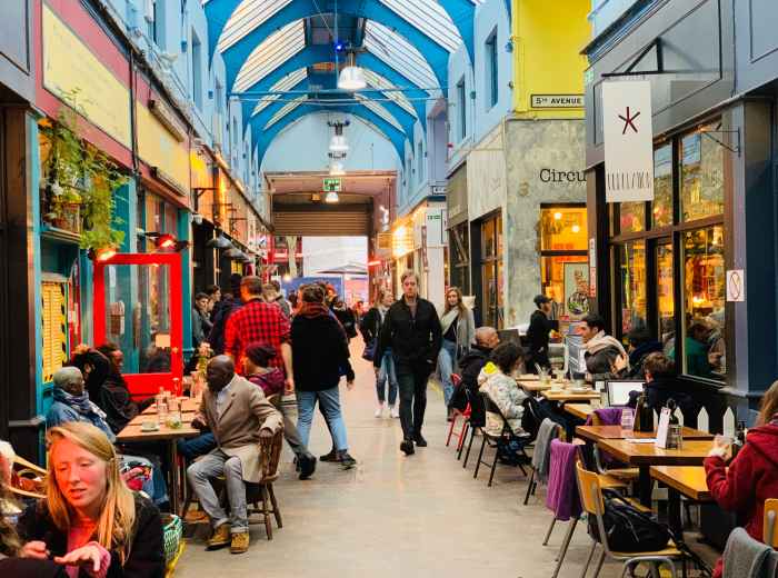 Brixton Village - packed with places to eat