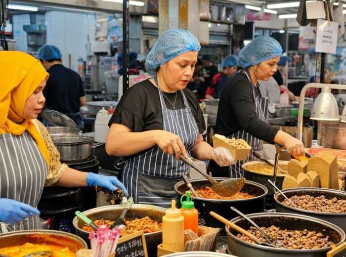 Upmarket Brick Lane Food Hall