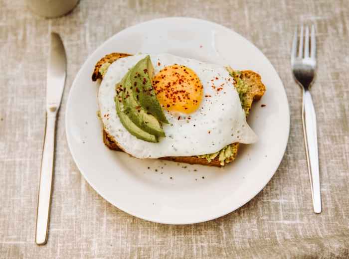 Egg and Avocado toast 