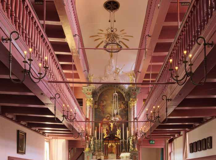 Hidden church Amsterdam. By C Messier.