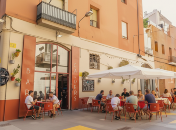 Bar Calders on Carrer del Parlament, Barcelona