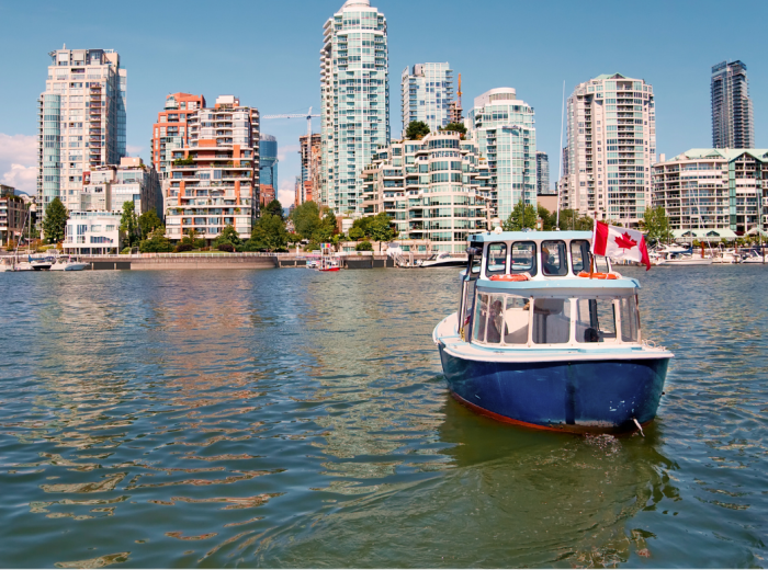A short False Creek ferry trip Vancouver