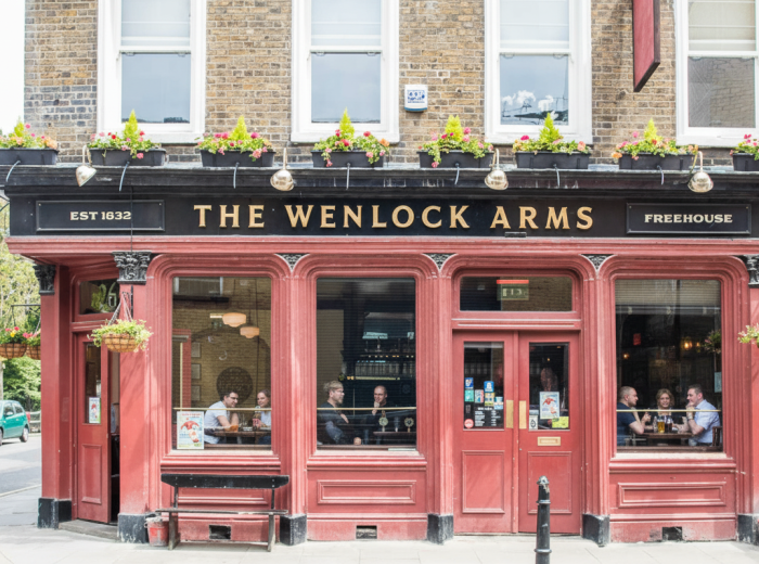 The Wenlock Arms Pub in Angel