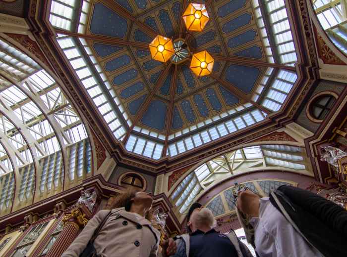 Leadenhall Market Intricate Roof