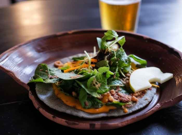 Squash Blossom Taco from Expendio de Maíz Sin Nombre