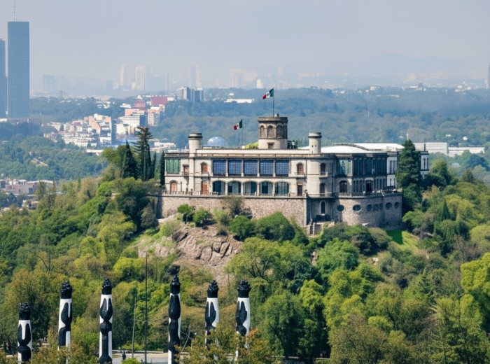 View of Chapultepec Castle