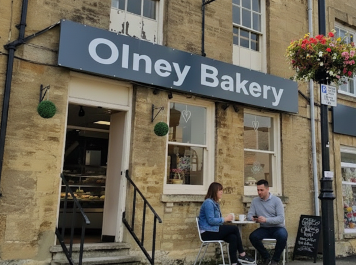Olney bakery in Olney market town