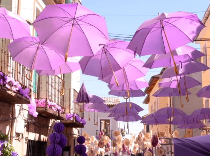 Brihuega during the July festival