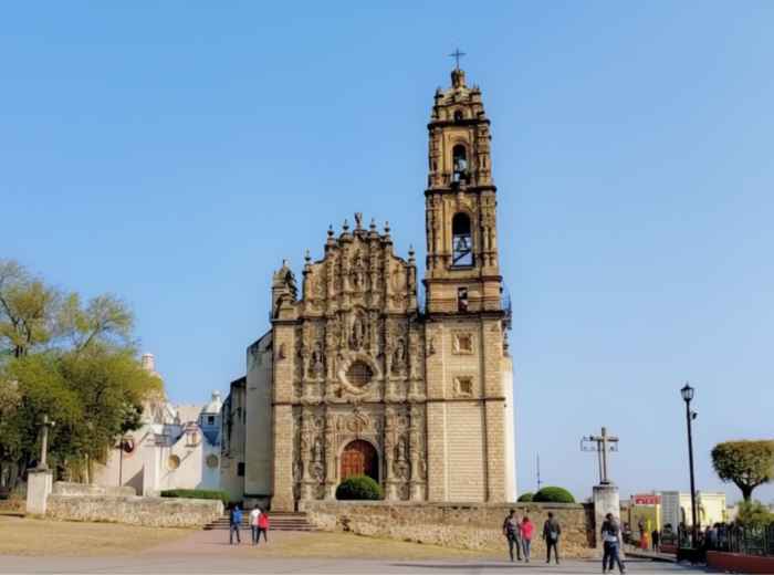 Tepotzotlán church façade