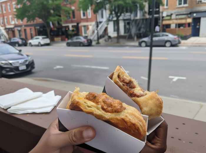 Golden, flaky tourtière with a tender, aromatic filling of ground pork and spices