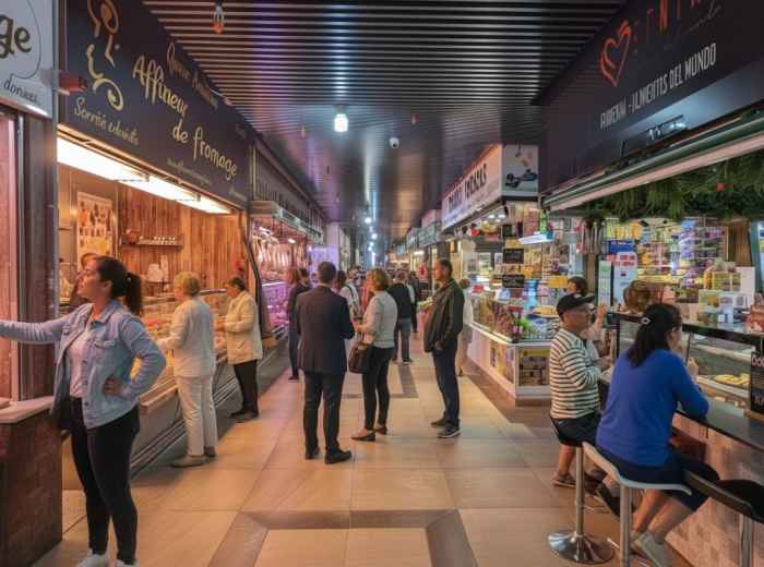 Inside Mercado de Maravillas