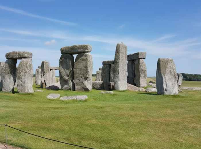 Stonehenge early in the day