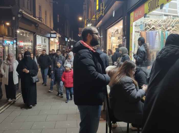Eid celebrations on Green Street