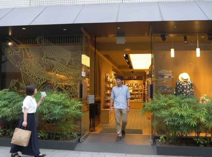 Sou·Sou fashion store exterior in Harajuku, Tokyo