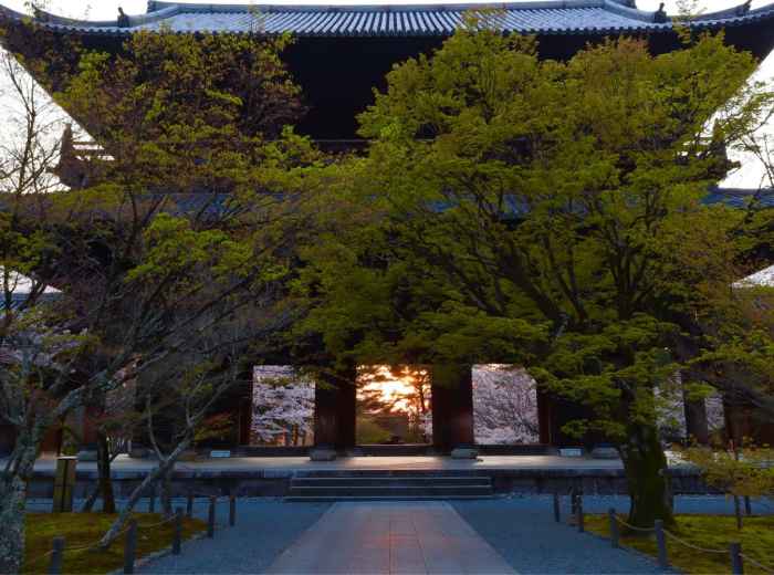 Morning calm at Nanzen-ji Temple in Kyoto