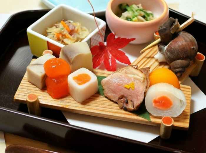 Beautiful Autumn Kaiseki Ryori from Hanasaki Manjiro