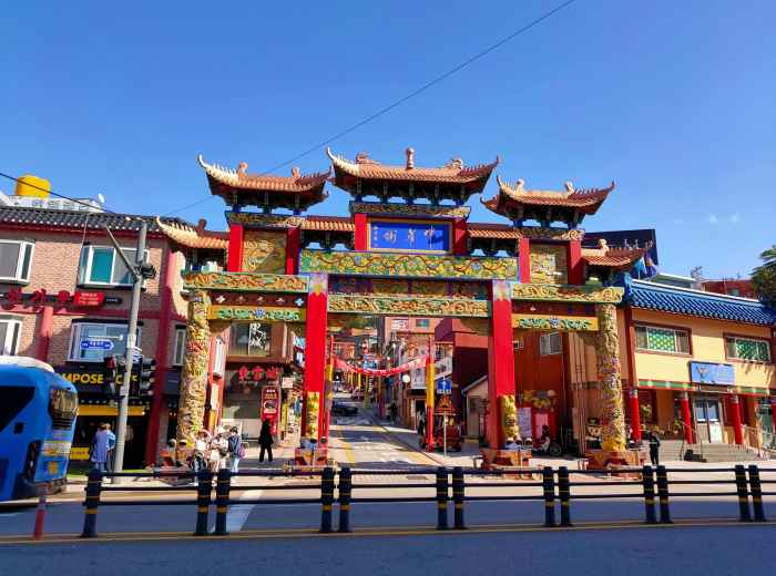 Incheon’s Chinatown entrance